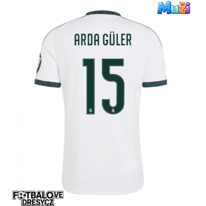 Real Madrid Arda Guler #15 Domácí Dres 2026-27 Krátký Rukáv